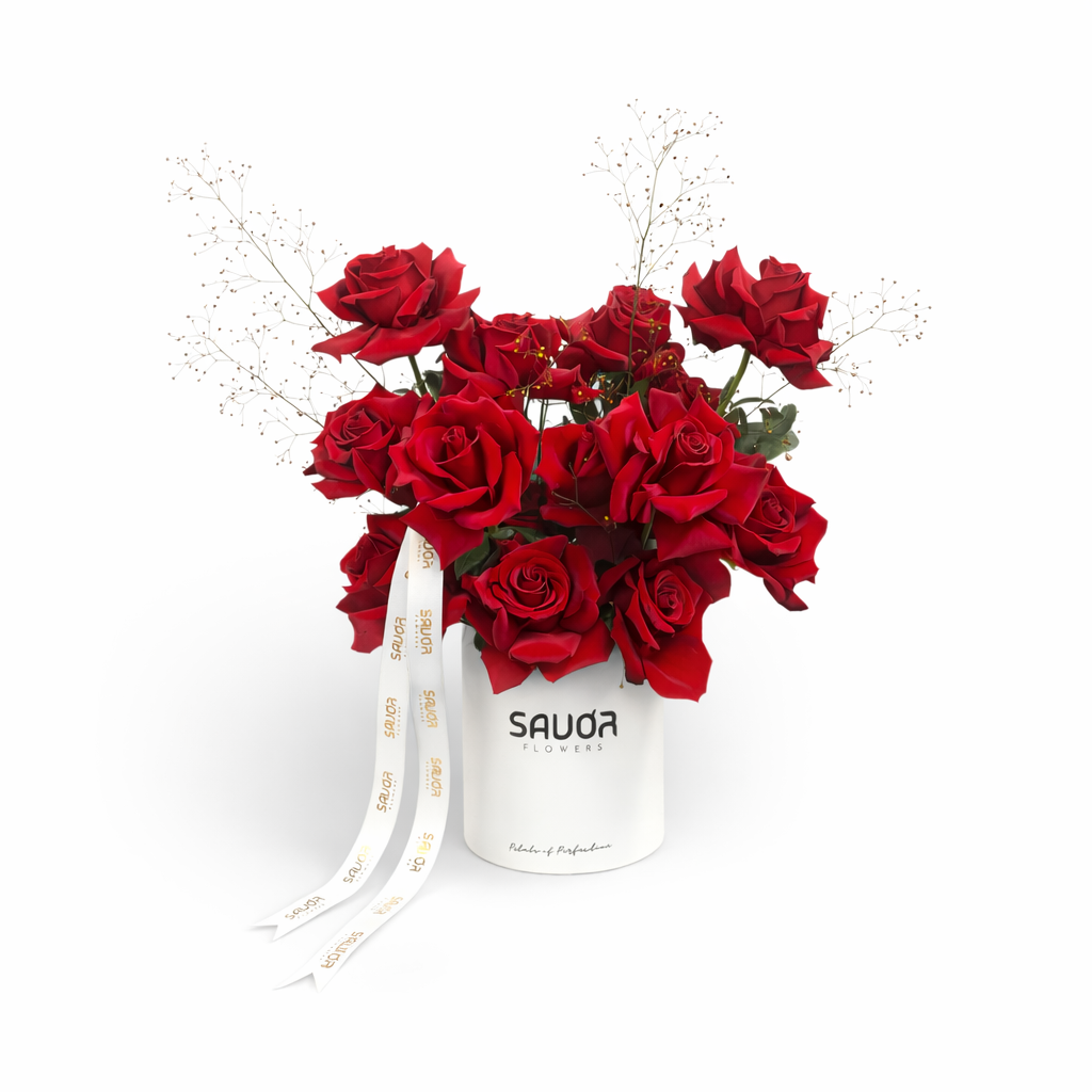 Luxury Valentine’s Red Roses Box