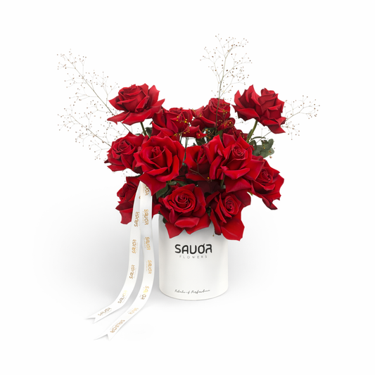Luxury Valentine’s Red Roses Box